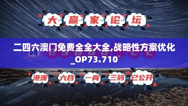 二四六澳门免费全全大全,战略性方案优化_OP73.710