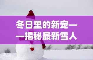 冬日里的新宠——揭秘最新雪人套的魅力与时尚