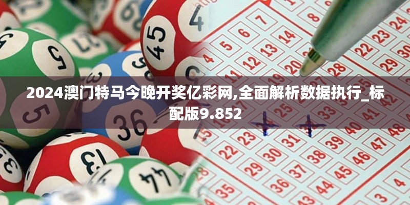 2024澳门特马今晚开奖亿彩网,全面解析数据执行_标配版9.852