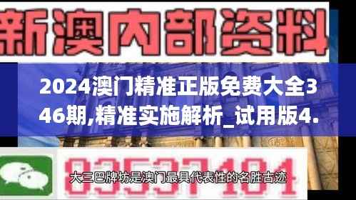 2024澳门精准正版免费大全346期,精准实施解析_试用版4.916