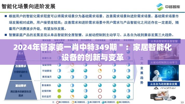 2024年管家婆一肖中特349期":家居智能化设备的创新与变革