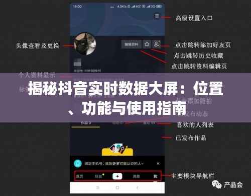 揭秘抖音实时数据大屏：位置、功能与使用指南