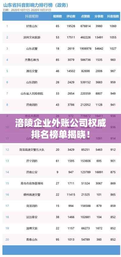 涪陵企业外账公司权威排名榜单揭晓！