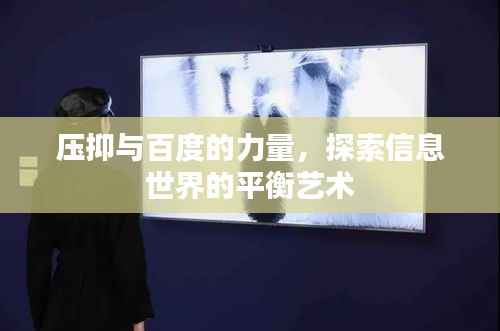 压抑与百度的力量,探索信息世界的平衡艺术
