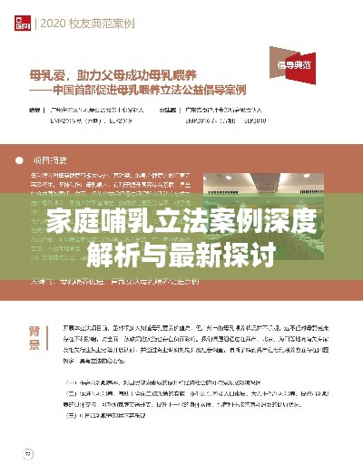家庭哺乳立法案例深度解析与最新探讨